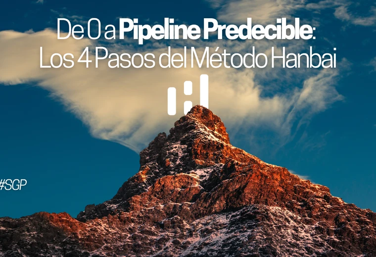 El fin de la incertidumbre: de 0 a pipeline predecible: los 4 pasos del método Hanbai para transformar tus resultados
