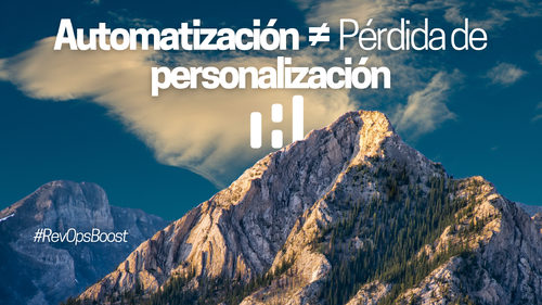 Automatización ≠ pérdida de personalización