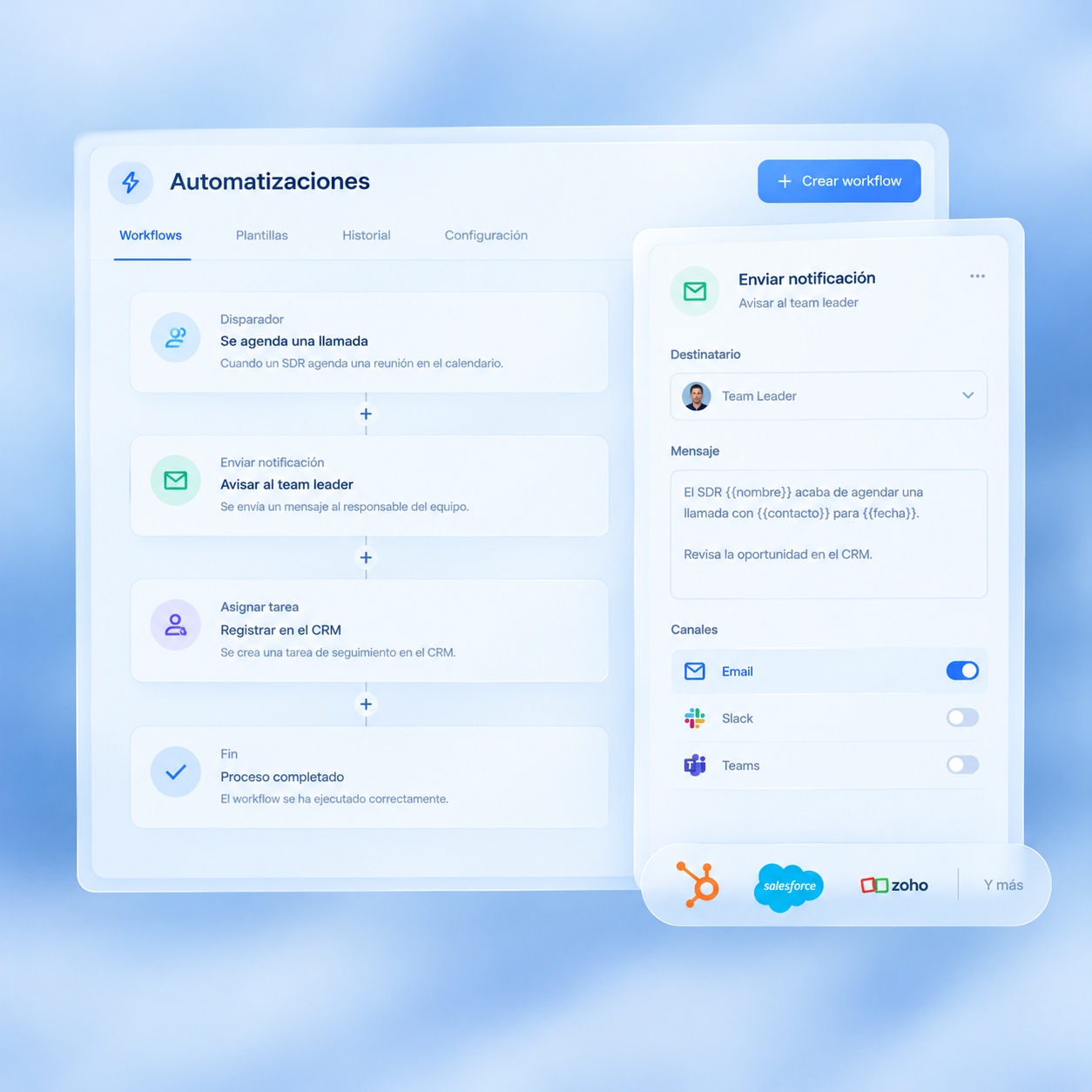 Ejemplo práctico de procesos y automatización