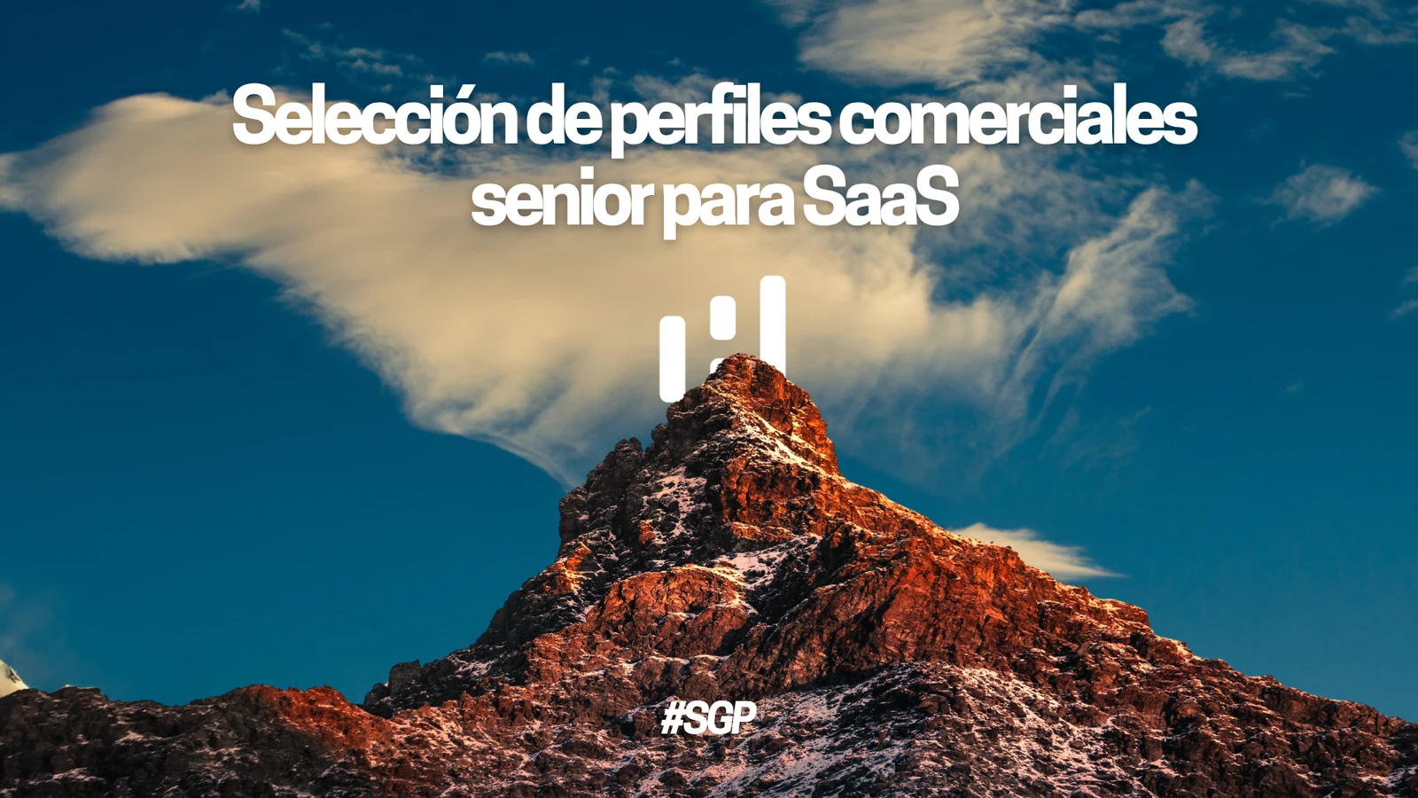 Selección de perfiles comerciales senior para SaaS